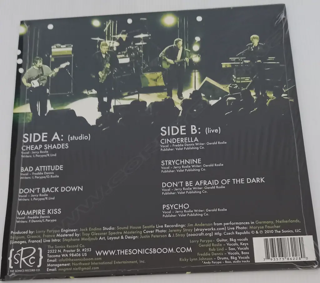The Sonics, 8. (10" Mini Album) Image 1++